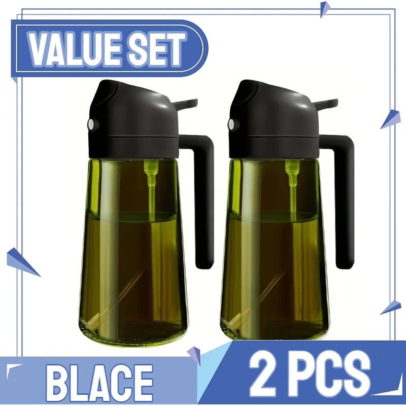 Oil Dispenser Seasoning Accessories Oil Cruet Bottle Oil Spray Kitchen Utensils for Kitchen Barbecue Oils Sprayer Container