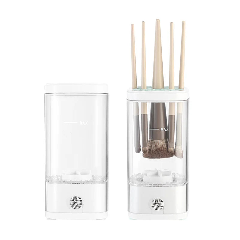 Electric Makeup Brush Cleaning Machine Automatic USB Rechargeable Daily Makeup Tool Cleaning Powder Sponge Egg for Lazy People