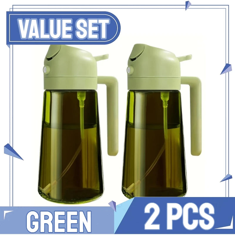 Oil Dispenser Seasoning Accessories Oil Cruet Bottle Oil Spray Kitchen Utensils for Kitchen Barbecue Oils Sprayer Container